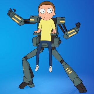 Morty from Rick and Morty series in Fortnite  