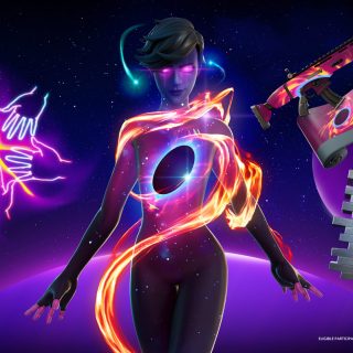 The Fortnite Galaxy Cup 2021: Galaxy Grappler skin, spray and Vortextual Wrap for free  