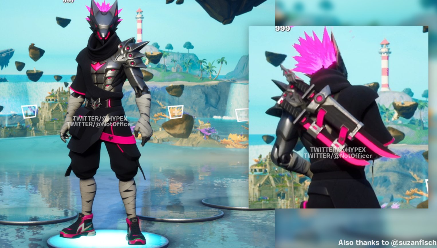 The Ninja Wolf skin with progressive styles is coming to Fortnite Crew 