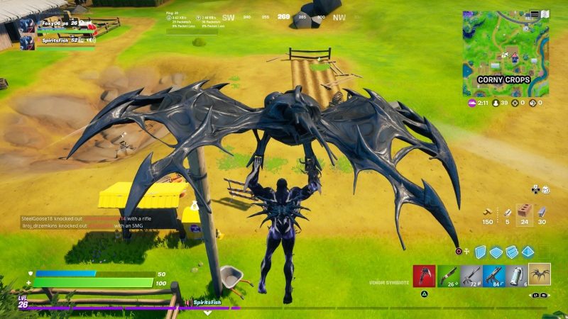 A new Venom skin and bundle are coming to Fortnite 