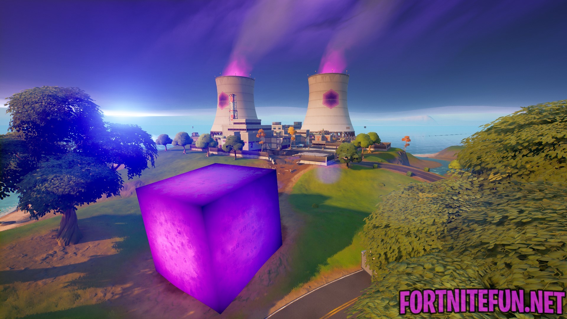 A new cube appeared at Steamy Stacks, and it's different from other Fortnite cubes 