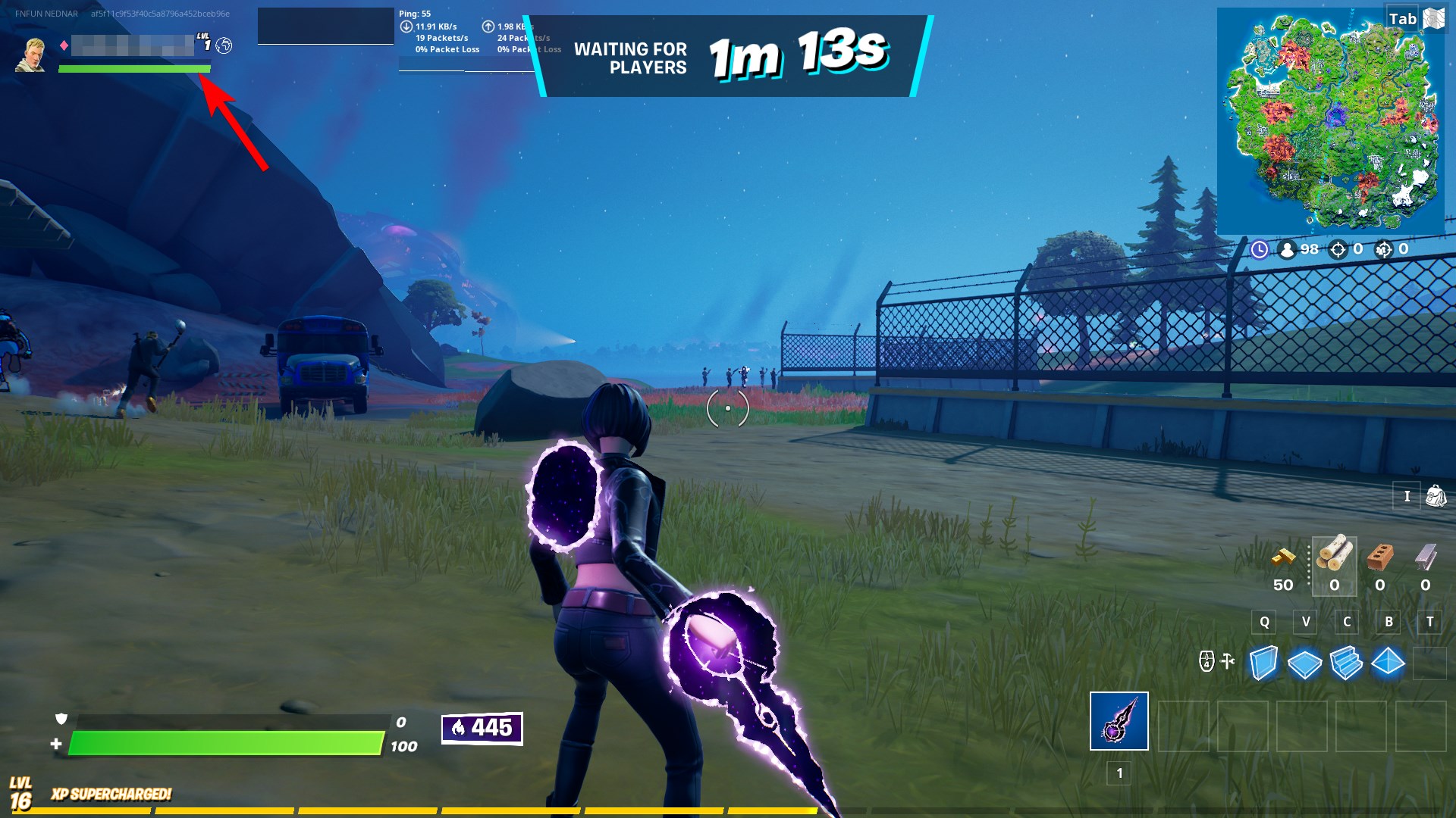 You can now play Fortnite Arena with random teammates  