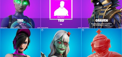 Fortnite 18.20 leaks - all the skins and other cosmetic items 