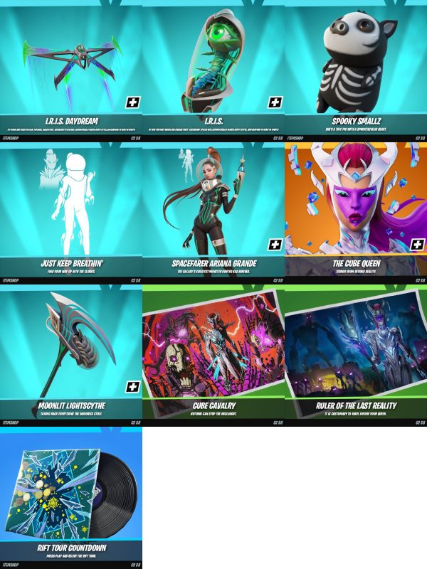 Fortnite 18.21 leaks - all the skins and other cosmetic items  