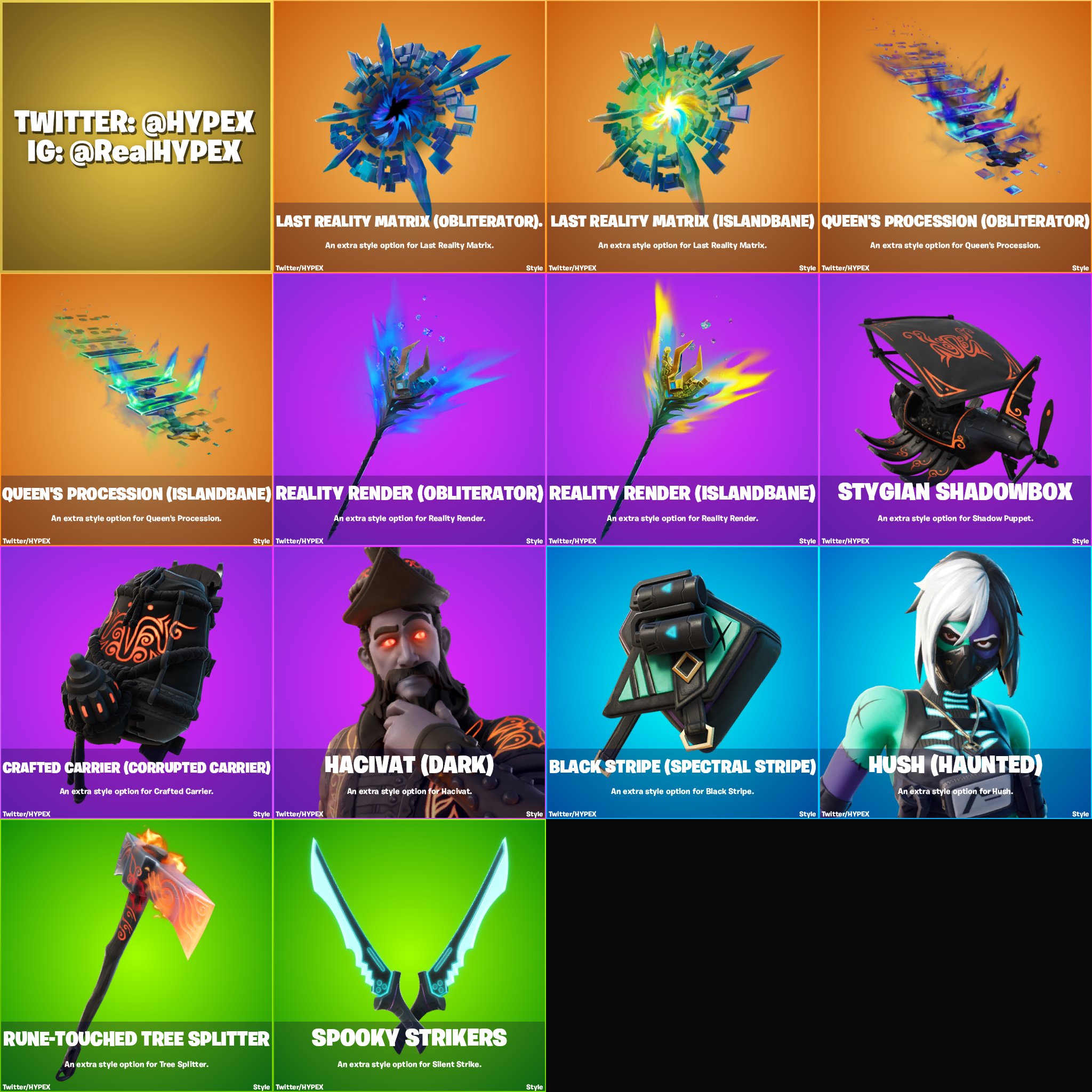 Fortnite 18.30 leaks - all the skins and other cosmetic items  