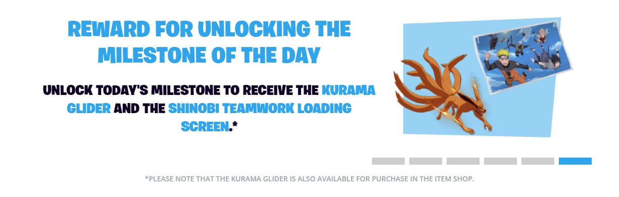 How to get the Kurama glider for free - The Nindo Fortnite event  