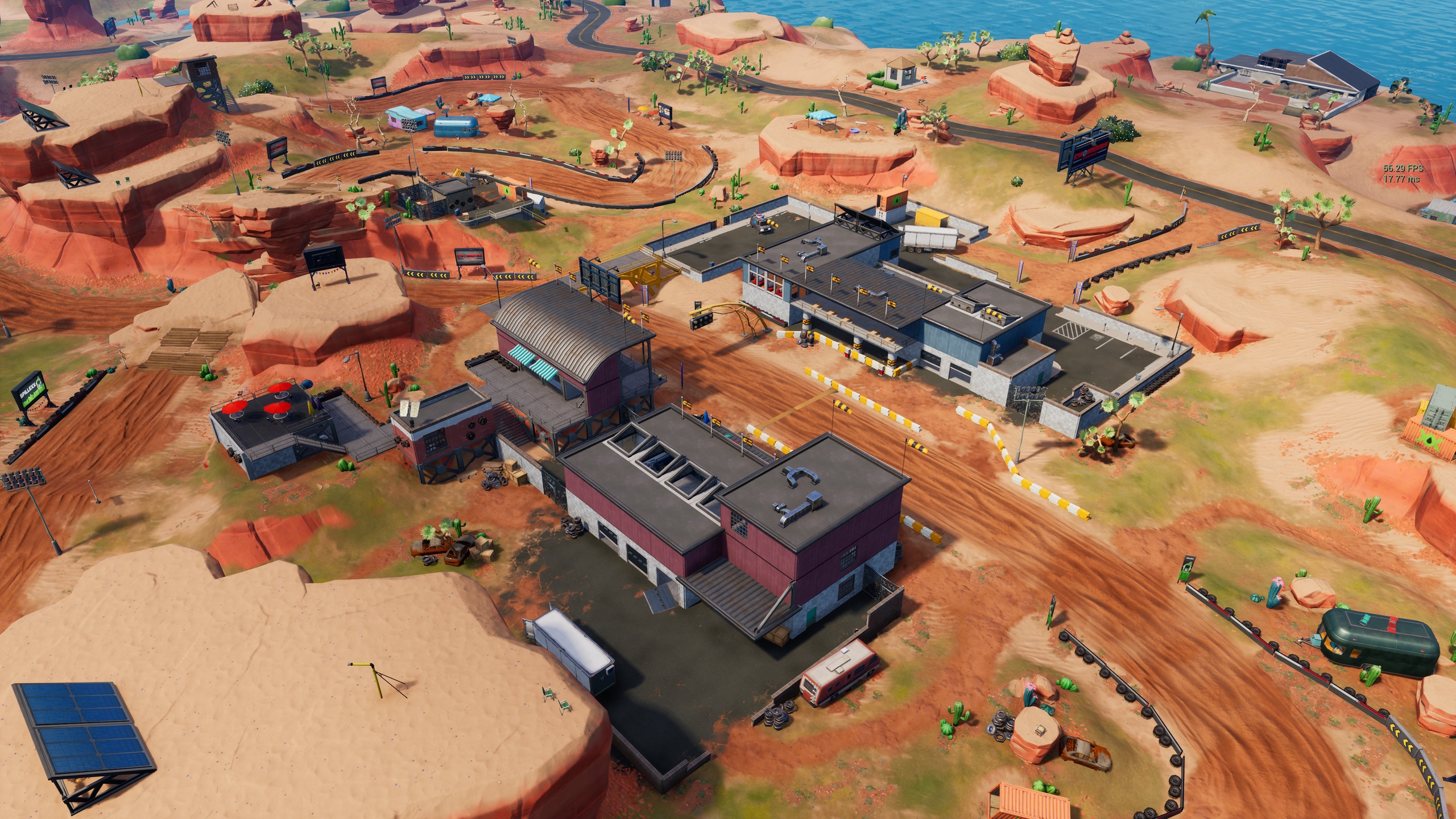 Chonkers Speedway is a location on the Chapter 3 Fortnite map, which appear...
