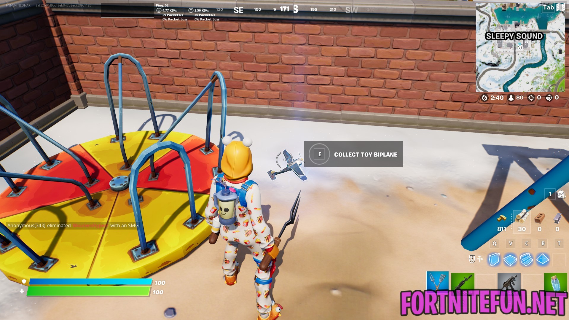 Collect Toy Biplanes at Condo Canyon, Greasy Grove, or Sleepy Sound - Winterfest 2021 challenge  