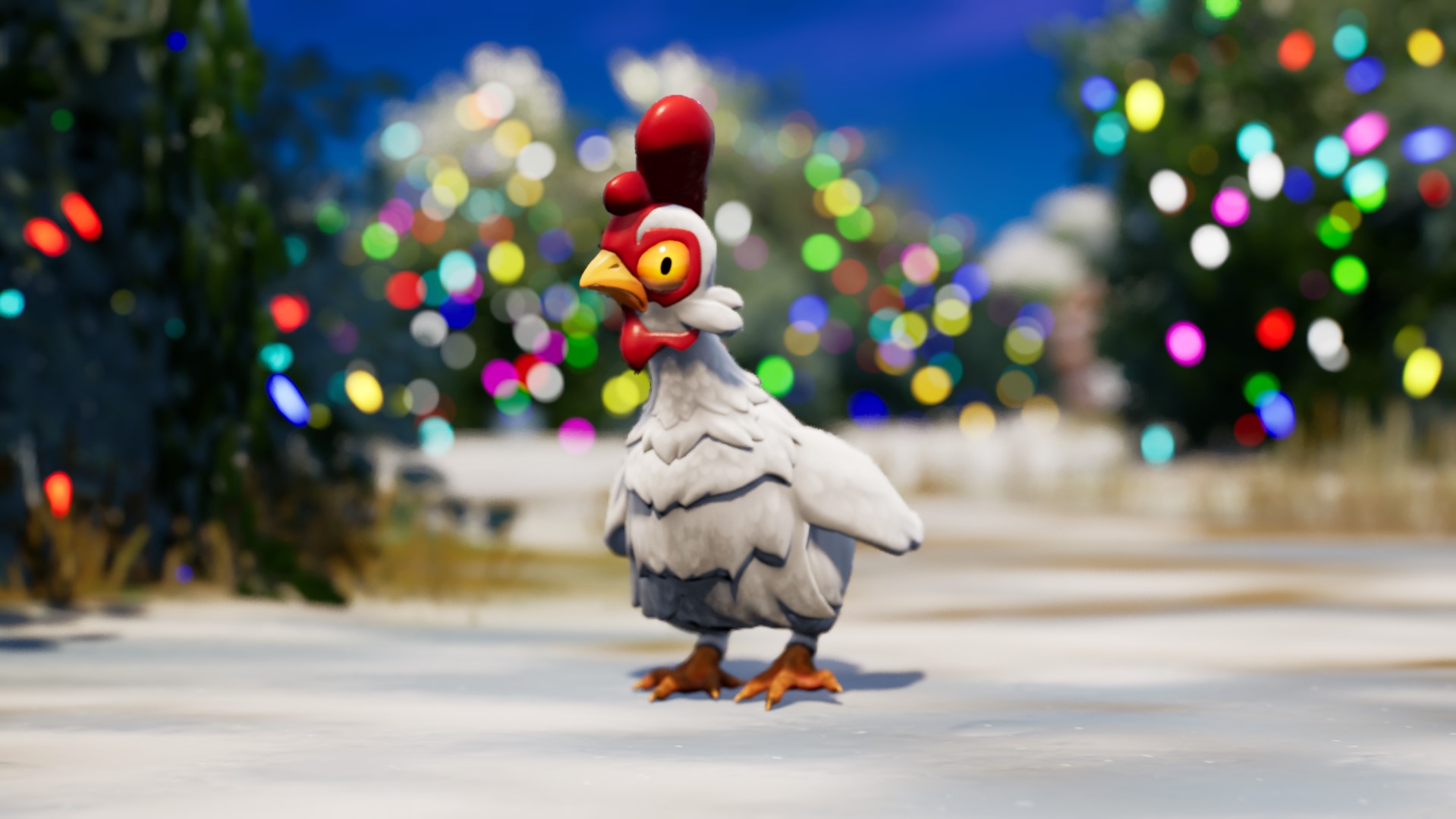 Fly with a chicken - Winterfest 2021 challenge  