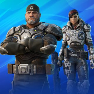 Marcus Fenix and Kait Diaz outfits from Gears of War in Fortnite  