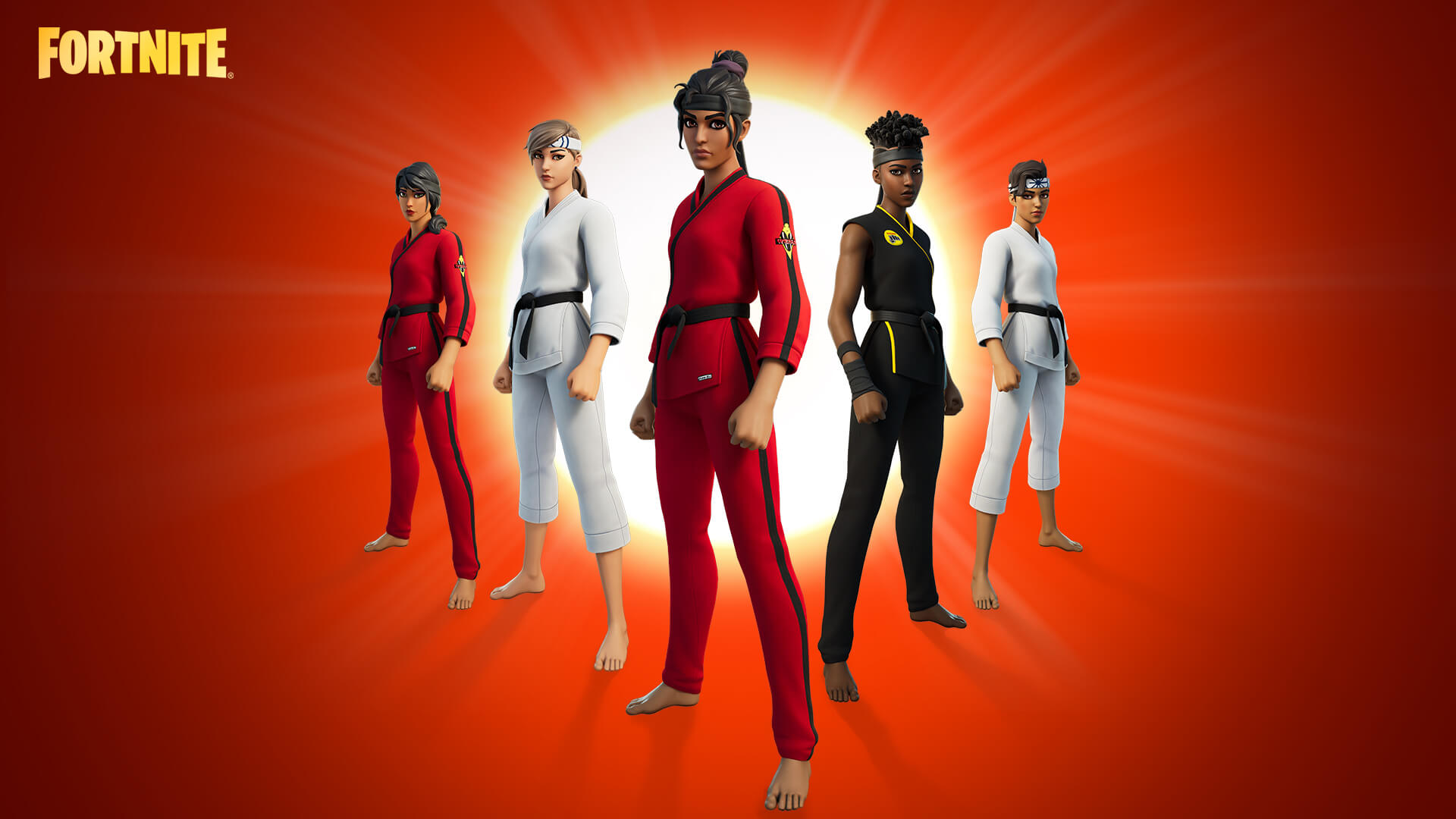 Outfits from the Cobra Kai series are already in Fortnite 