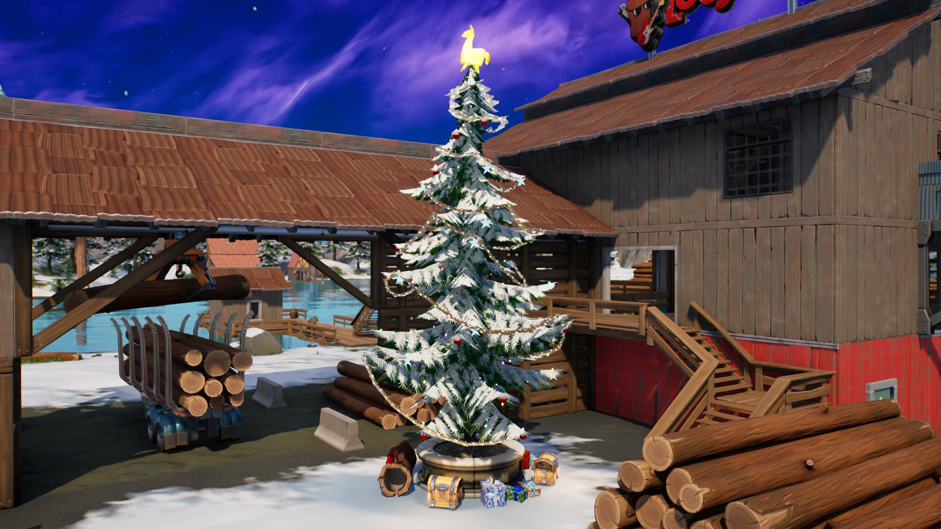 Search a treasure chest under a holiday tree - Winterfest 2021 challenge  