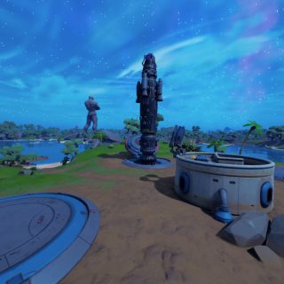 The first rocket in Fortnite has been launched into space  