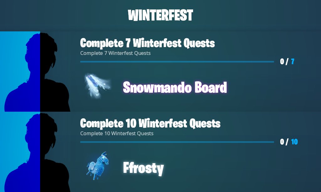 Frozen Peely and Christmas Izabelle outfits - free Winterfest 2021 rewards  