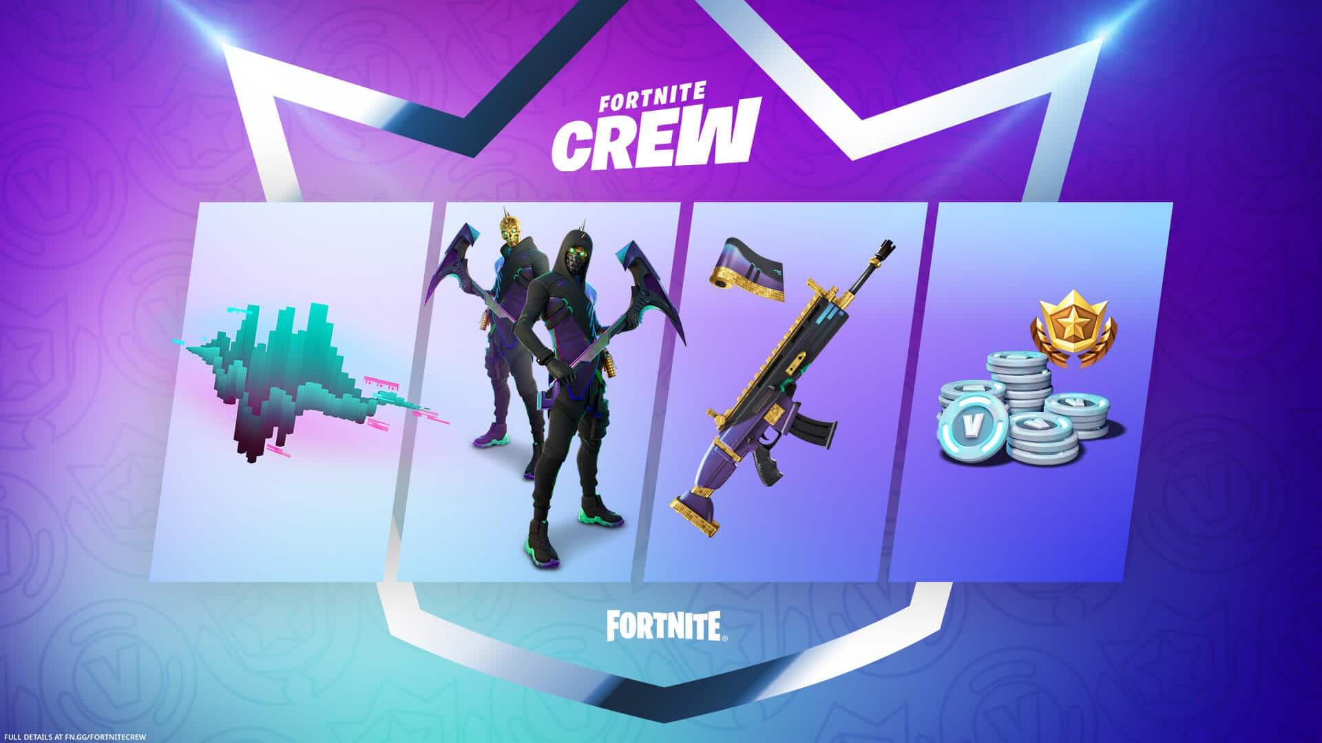Fortnite Crew February - Aftermath outfit