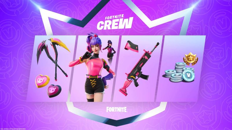 Fortnite Crew March 2022 - Tracy Trouble outfit