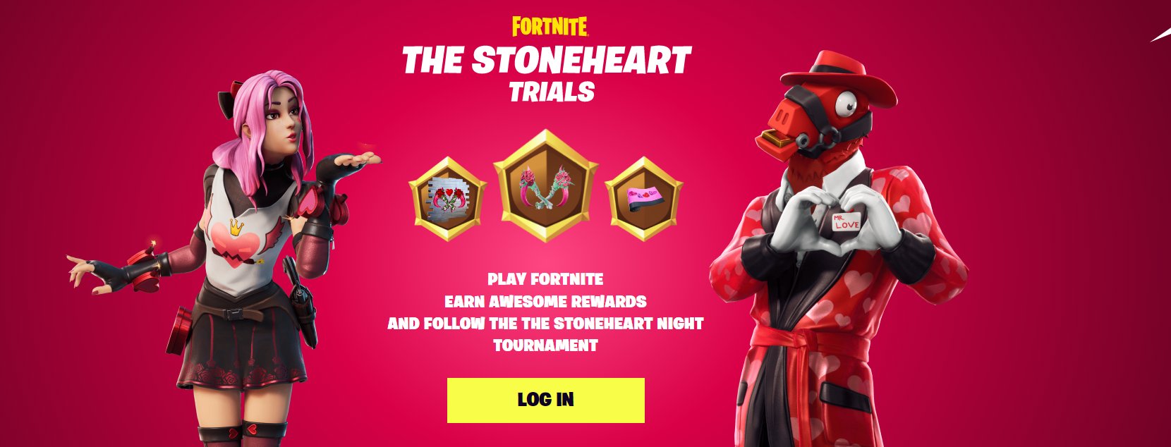 Fortnite Thorns of Passion Pickaxe And Hearty Wrap for Free - The Stoneheart Trials 