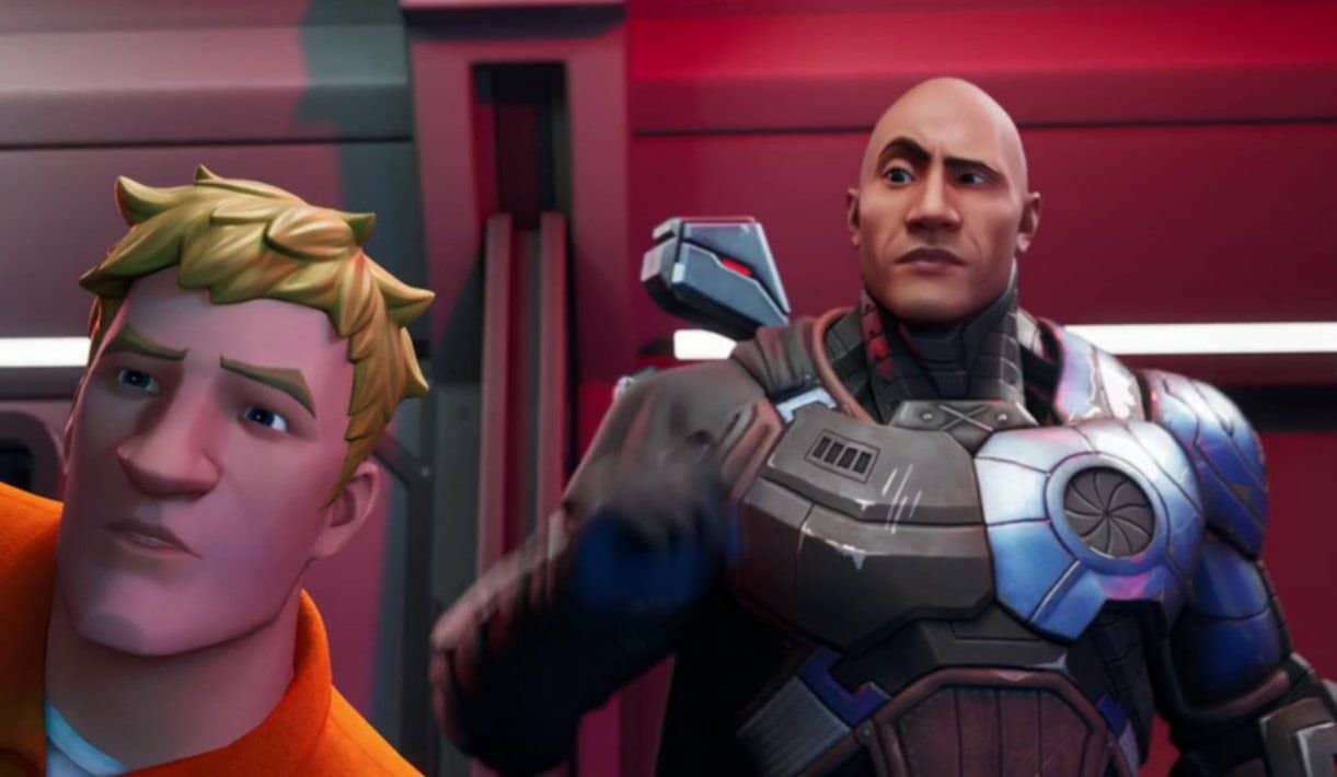 NFL made a little joke about the Rock by calling him "Guy from Fortnite"