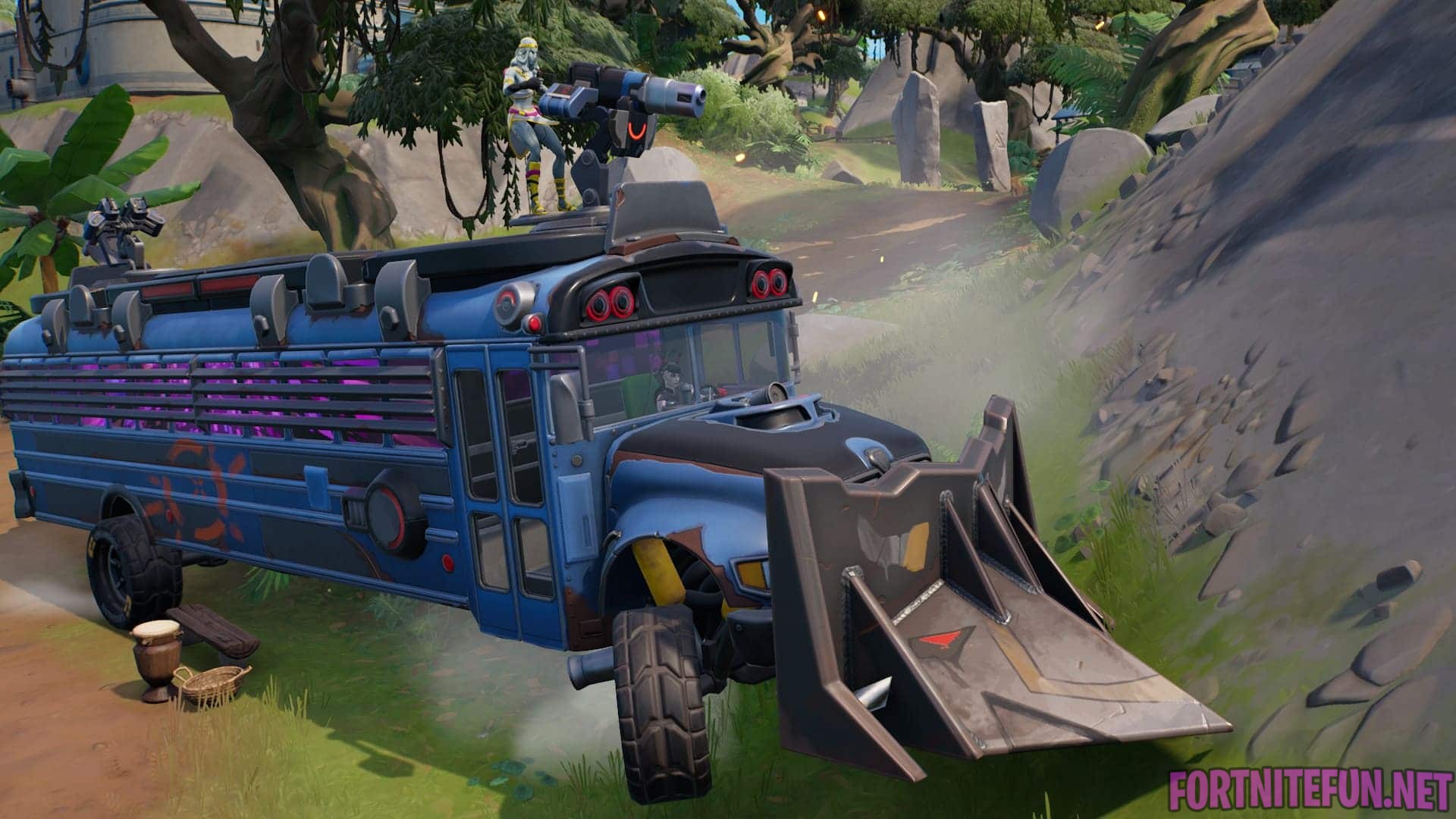 Fortnite Armored Battle Bus vehicle: locations and stats - Fortnite Battle ...