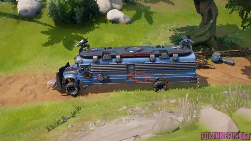 Fortnite Armored Battle Bus vehicle: locations and stats