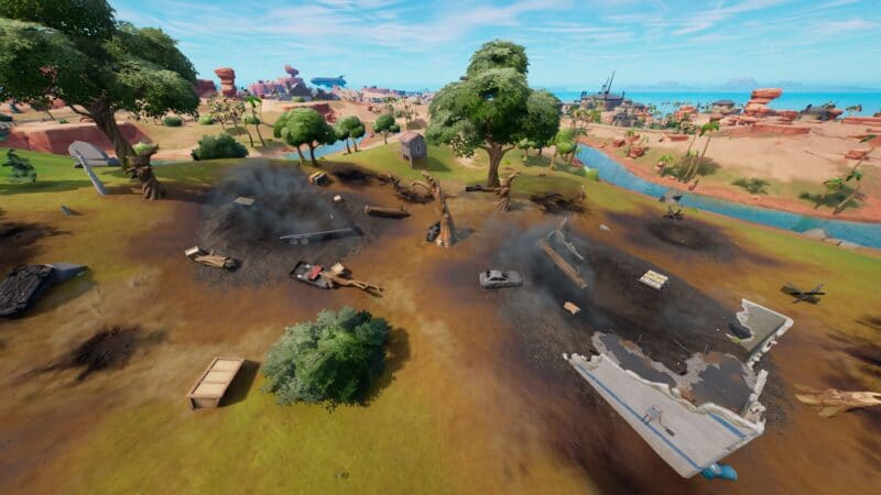 Fortnite Crater Locations