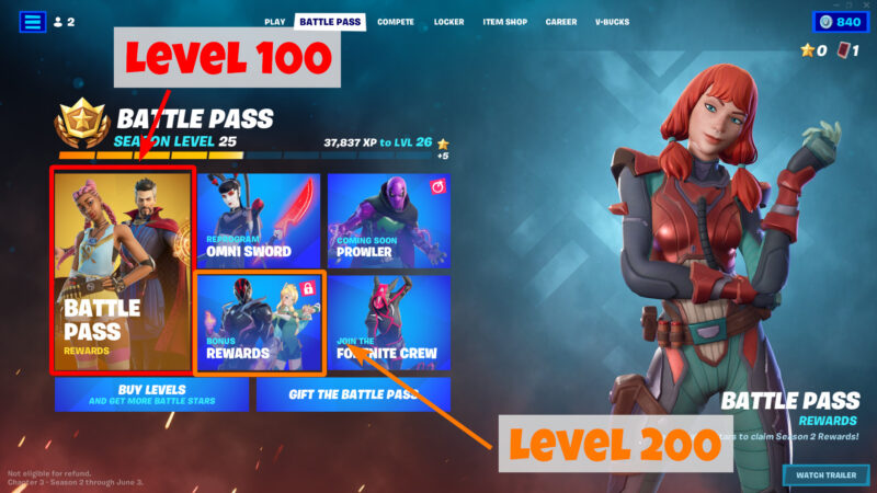 How to level up fast in Fortnite Chapter 3 (Fortnite level 100) 