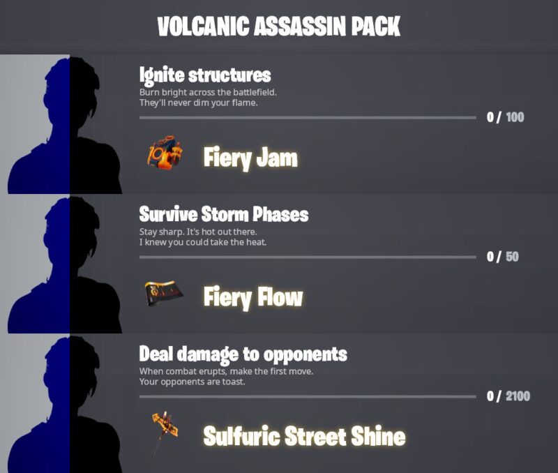 Get the free Tectonic Komlpex outfit (Volcanic Ash-assin bundle) in Fortnite 