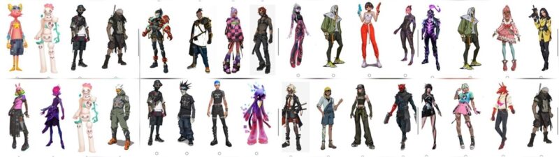 New Epic Games survey with Fortnite outfits  