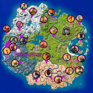 All characters and bosses in Fortnite Season 3 Chapter 3 - Fortnite ...