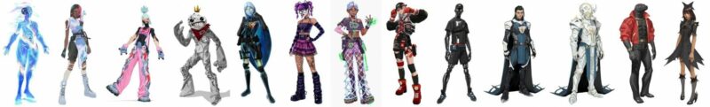 New Fortnite survey with outfit concepts  