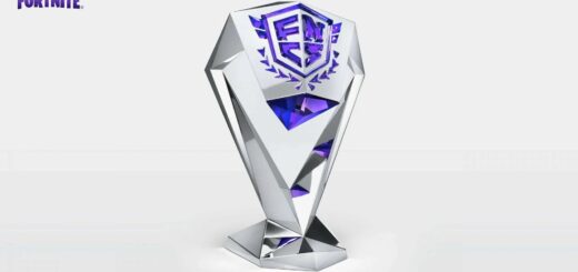 Swarovski made a crystal cup for FNCS 2022 winners  