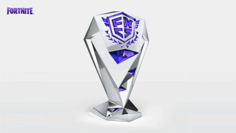 Swarovski made a crystal cup for FNCS 2022 winners  