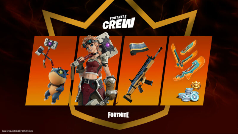 Fortnite Crew February 2023 - Sylvie outfit  